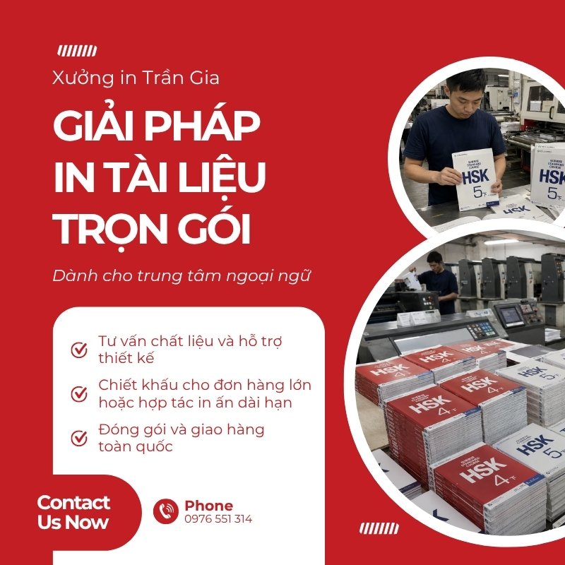in-tai-lieu-cho-trung-tam-ngoai-ngu-tai-xuong-in-tran-gia